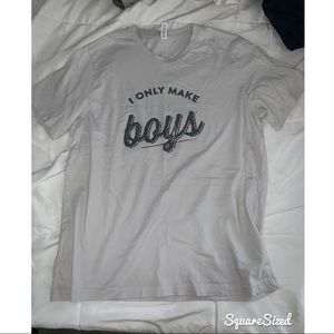 Only Make Boys tee